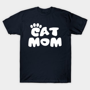 Cat Mom Logo T-Shirt